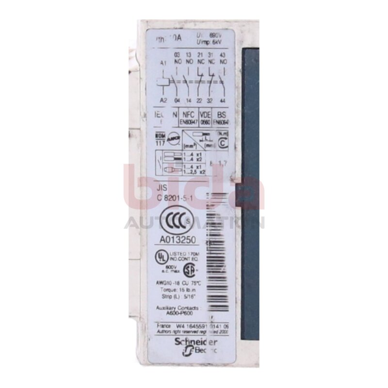 Telemecanique CAD32 (A013250) Sch&uuml;tz Contactor