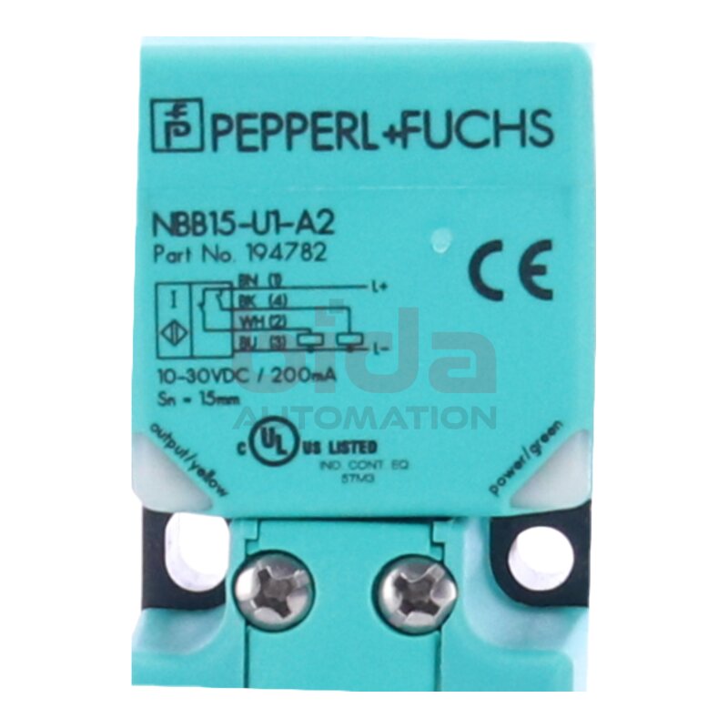 PEPPERL+FUCHS NBB15-U1-A2 (194782) Induktiver Sensor Inductive sensor