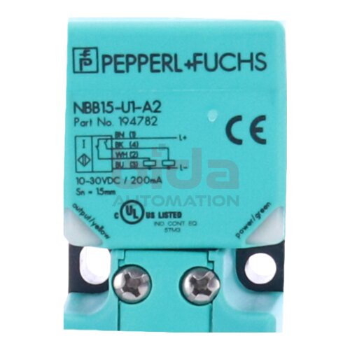 PEPPERL+FUCHS NBB15-U1-A2 (194782) Induktiver Sensor Inductive sensor