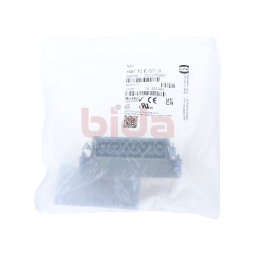 HARTING Han 16E-STI-S Stifteinsatz Male Insert