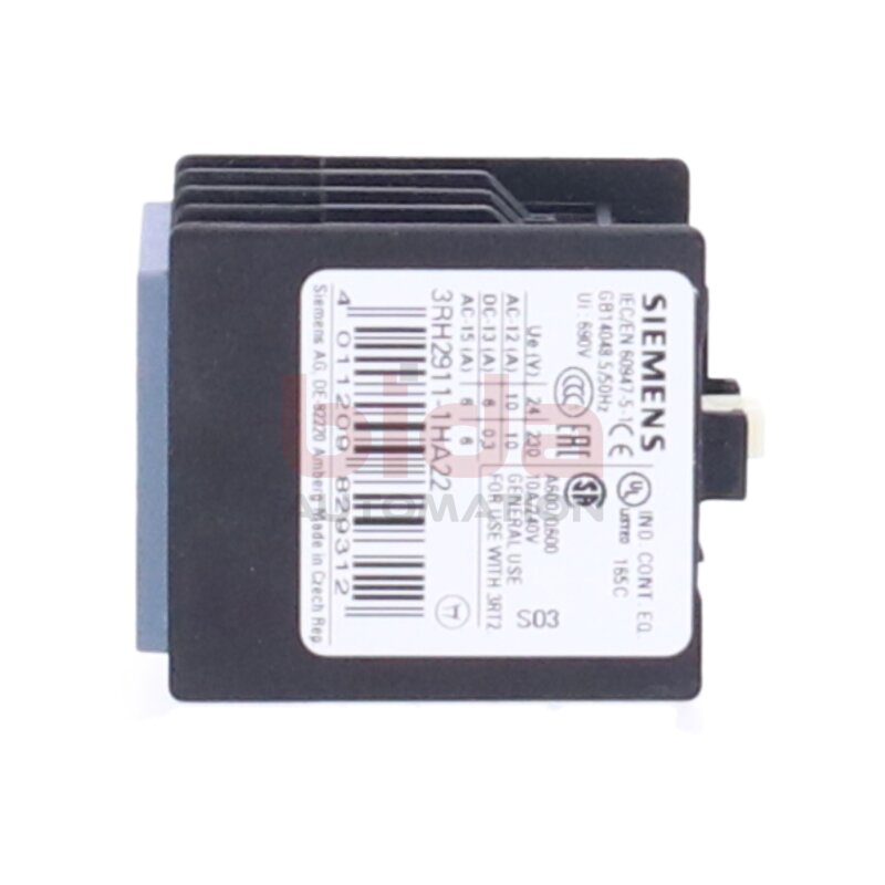 Siemens 3RH2911-1HA22 Hilfsschalter Auxiliary switch