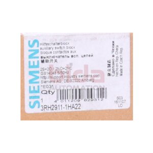 Siemens 3RH2911-1HA22 Hilfsschalter Auxiliary switch