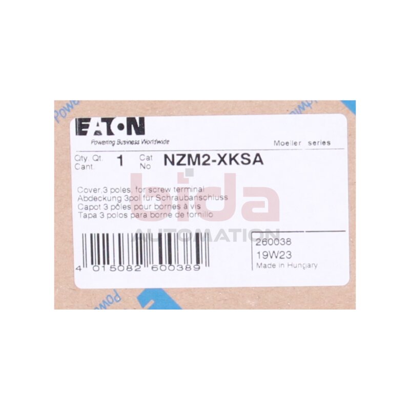 EATON NZM2-XKSA (260038) Kompaktleistungsschalter / compact circuit breaker