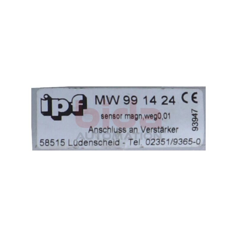 IPF ELECTRONIC MW991424 Wegsensor (Magnetisch) Position sensor