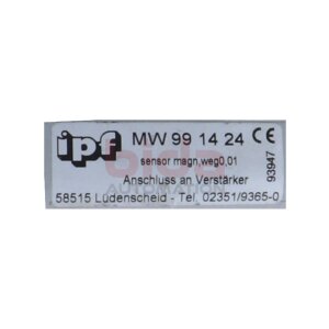 IPF ELECTRONIC MW991424 Wegsensor (Magnetisch) Position...