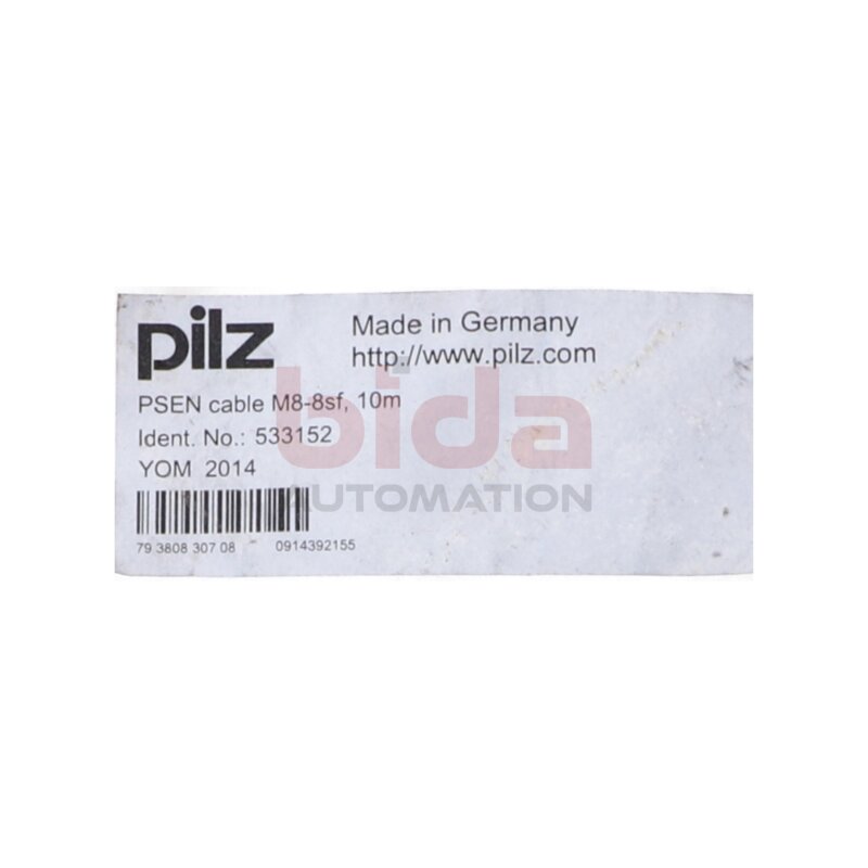 PILZ 533152 Verbindungskabel Connection cable