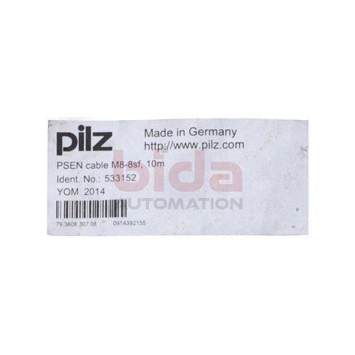 PILZ 533152 Verbindungskabel Connection cable