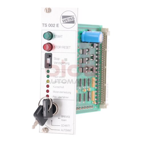 Weiss TS002E 971163 24V Rundtischsteuerung Rotary table controller