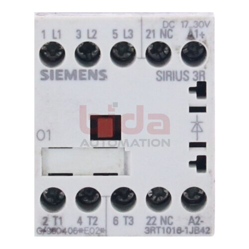 Siemens 3RT1016-1JB42 / 3RT1 016-1JB42 Leistungssch&uuml;tz Power contactor