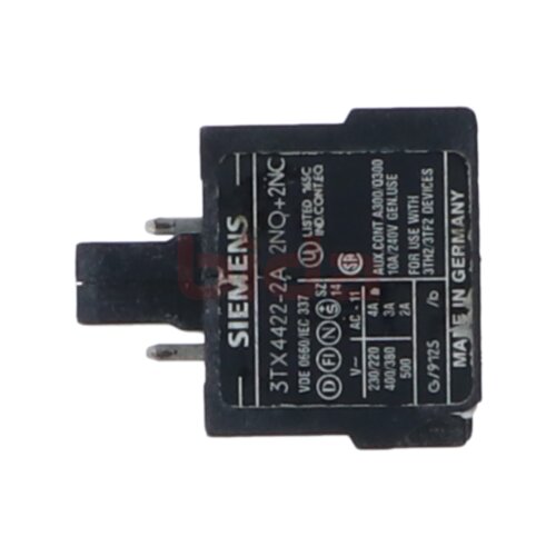 Siemens 3TX4422-2A / 3TX4 422-2A Hilfsschalterblock Auxiliary switch block