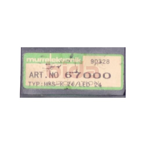 Murr elektronik 67000 MKS-K 24/LED 24 Relaysockel relay socket