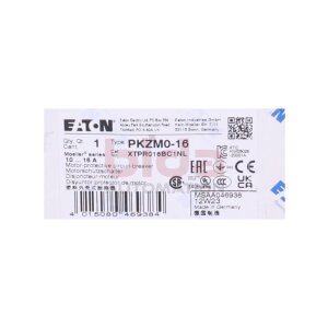 Eaton  PKZM0-16 (XTPR016BC1NL) Motorschutzschalter /...