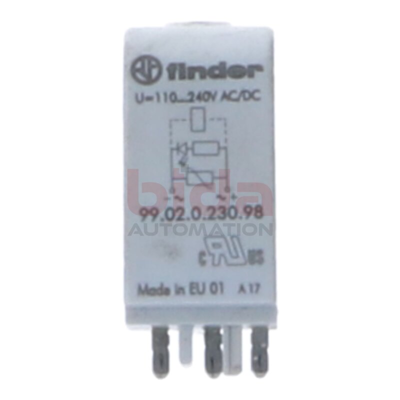 FINDER 99.02.0.230.98 Steckmodul  / Plug-in module 110&ndash;240 V AC/DC