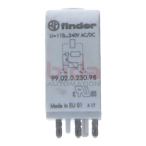 FINDER 99.02.0.230.98 Steckmodul  / Plug-in module...