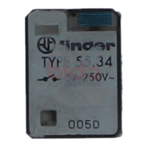FINDER 55.34.8.230.0050 Relais / Relay 250V / 5A
