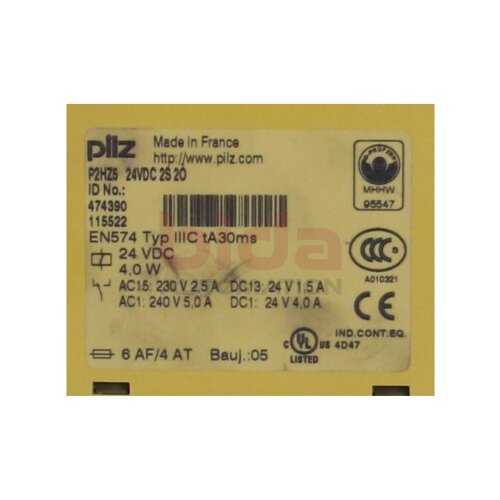 Pilz P2HZ 5 (474390) Sicherheitsrelais Safety Relay
