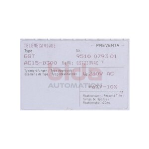 TELEMECANIQUE GST AC15-B300 (9510079301)...