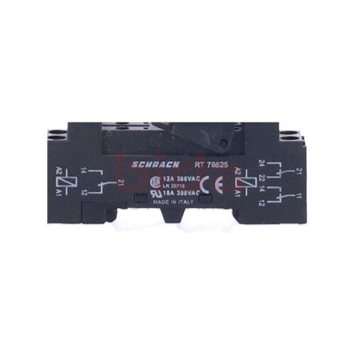 SCHRACK RT78625 / RT 78625 Relaissockel Relay socket