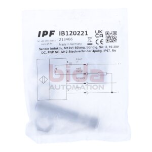 IPF IB120221 (213466) Induktiver Näherungssensor...
