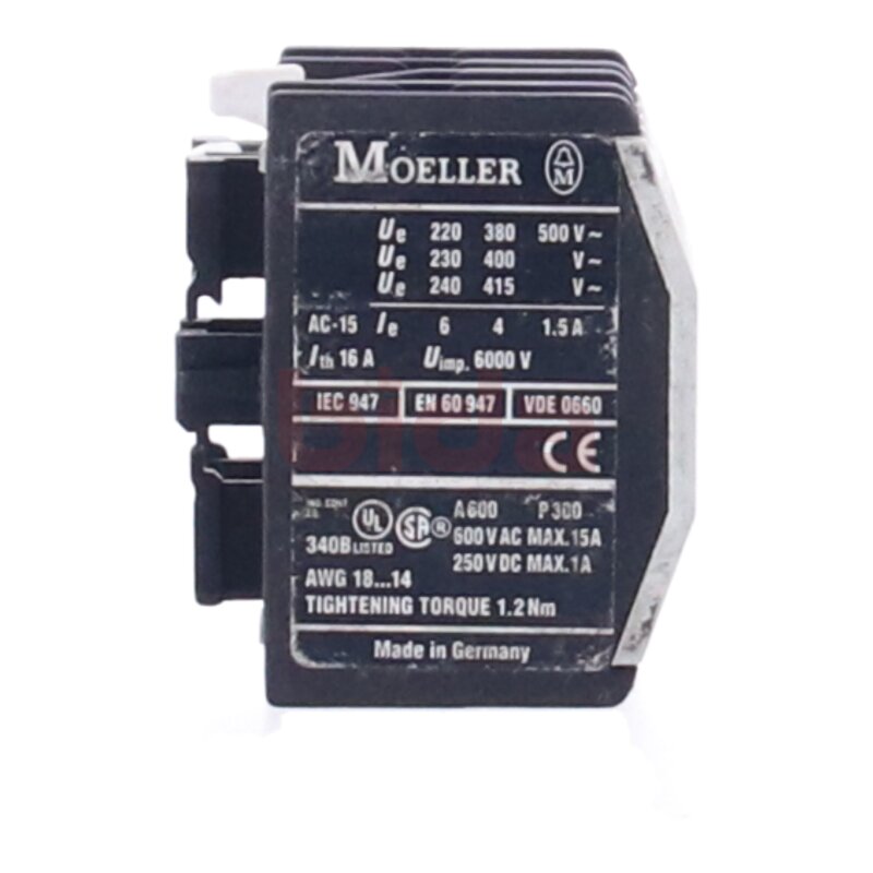 Moeller 31 DIL M Hilfssch&uuml;tz Auxiliary contactor