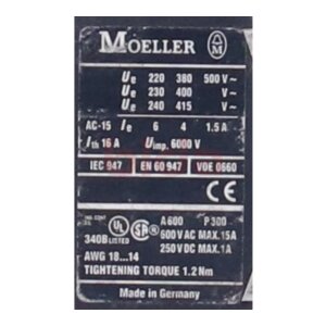 Moeller 31 DIL M Hilfsschütz Auxiliary contactor