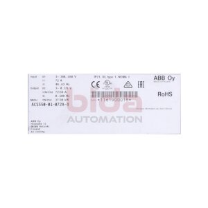 ABB ACS550-01-072A-4 Frequenzumrichter Frequency inverter