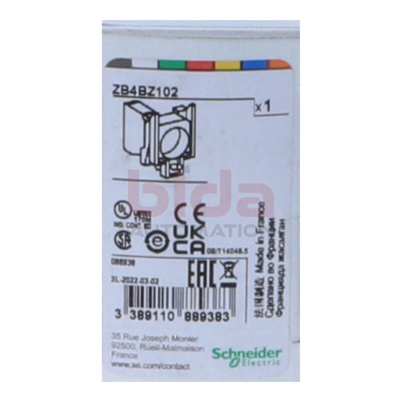 Schneider ZB4BZ102 Hilfsschalterblock Auxiliary switch block