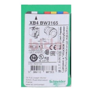 Schneider XB4 BW3165 Leuchtdrucktaster, Harmony XB4,...