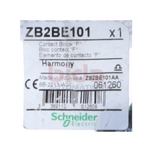 Schneider ZB2BE101 (061260) Hilfsschalter Auxiliary switch