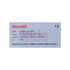Rexroth HDS04.2-W200N-HS12-01-FW Regelgerät Control...