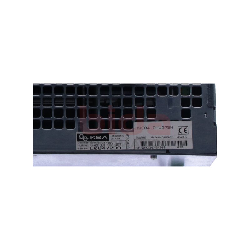 Rexroth HVE04 2-W075N (R911190002) AC-Power Supply