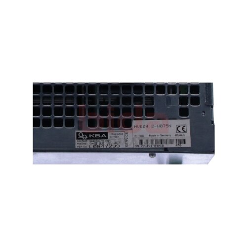 Rexroth HVE04 2-W075N (R911190002) AC-Power Supply