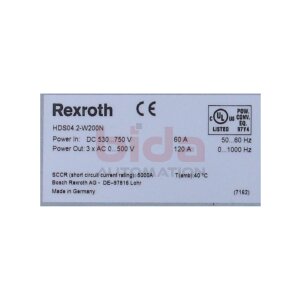 Rexroth HDS04 2-W200N Regelgerät Control unit