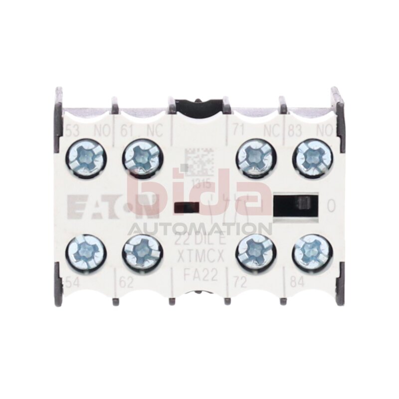Eaton 22 DIL E XTMCX FA22 Hilfsschalterblock Auxiliary Switch Block
