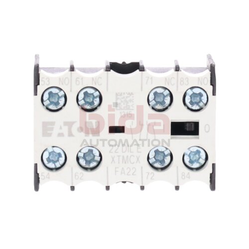 Eaton 22 DIL E XTMCX FA22 Hilfsschalterblock Auxiliary Switch Block