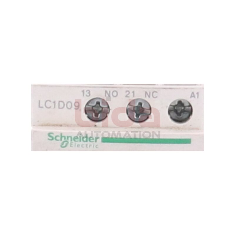 Schneider LC1D09 Leistungssch&uuml;tz / Power contactor LC1D 3p, +1S+1&Ouml;, 4 kW, 9 A, 400 V AC3, Spule 24 V DC
