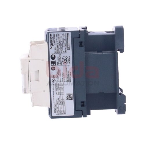 Schneider LC1D09 Leistungssch&uuml;tz / Power contactor LC1D 3p, +1S+1&Ouml;, 4 kW, 9 A, 400 V AC3, Spule 24 V DC