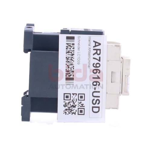 Schneider LC1D09 Leistungssch&uuml;tz / Power contactor LC1D 3p, +1S+1&Ouml;, 4 kW, 9 A, 400 V AC3, Spule 24 V DC