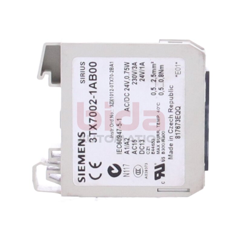 Siemens 3TX7002-1AB00 / 3TX7002-1AB00 Ausgangskoppelglied / output coupler 24 V