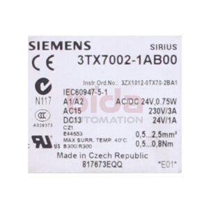 Siemens 3TX7002-1AB00 / 3TX7002-1AB00 Ausgangskoppelglied...