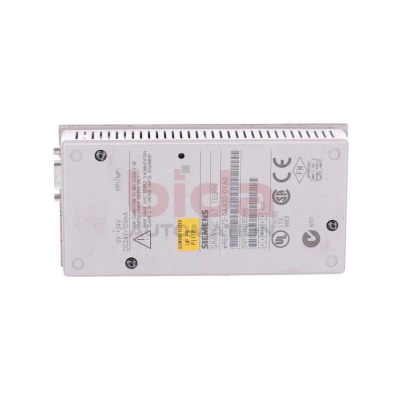 Siemens 6ES7272-0AA20-0YA0 SIMATIC S7 TD 200 TEXTDISPLAY F&Uuml;R S7-200