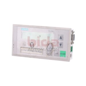 Siemens 6ES7272-0AA20-0YA0 SIMATIC S7 TD 200 TEXTDISPLAY...