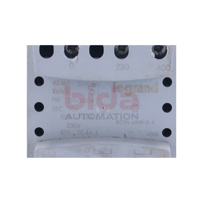 Legrand EN 61558-2-4 Trenntransformator Isolation transformer