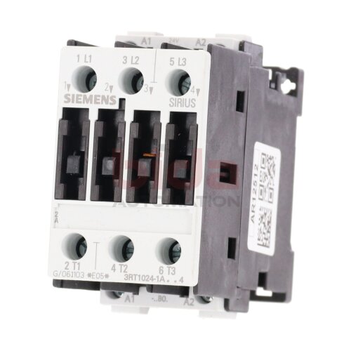 Siemens 3RT1024-1AB04 / 3RT1 024-1AB04 Leistungssch&uuml;tz / Power contactor 24V