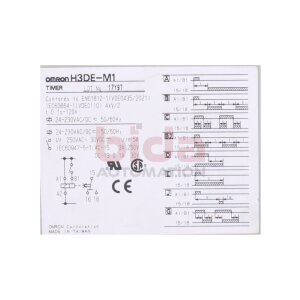 OMRON H3DE-M1 Zeitrelais Time relay