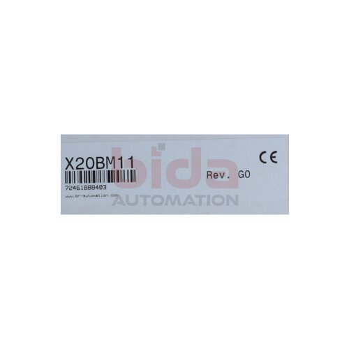 B&amp;R X20BM11 Busmodul / Bus module 24V DC