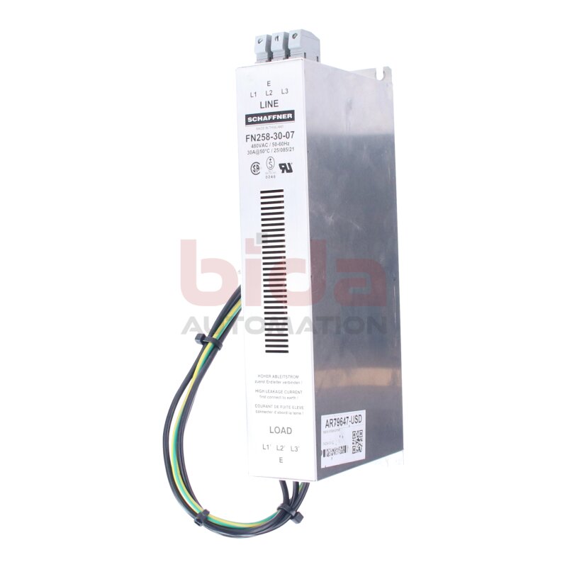 SCHAFFNER LINE FN258-30-07 Netzfilter Mains filter