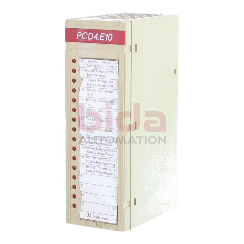 SAIA PCD4.E100 Digitaler Eingang Digital input