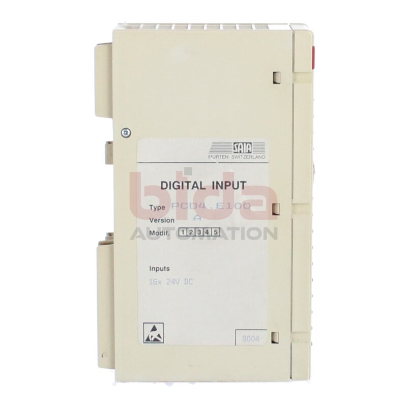 SAIA PCD4.E100 Digitaler Eingang Digital input