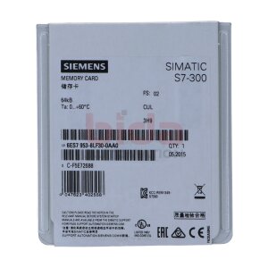 Siemens 6ES7953-8LF30-0AA0 / 6ES7 953-8LF30-0AA0  SIMATIC...